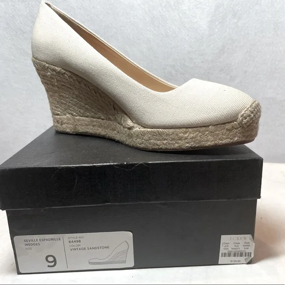 J. Crew Seville Espadrille Wedges - Picture 3 of 4
